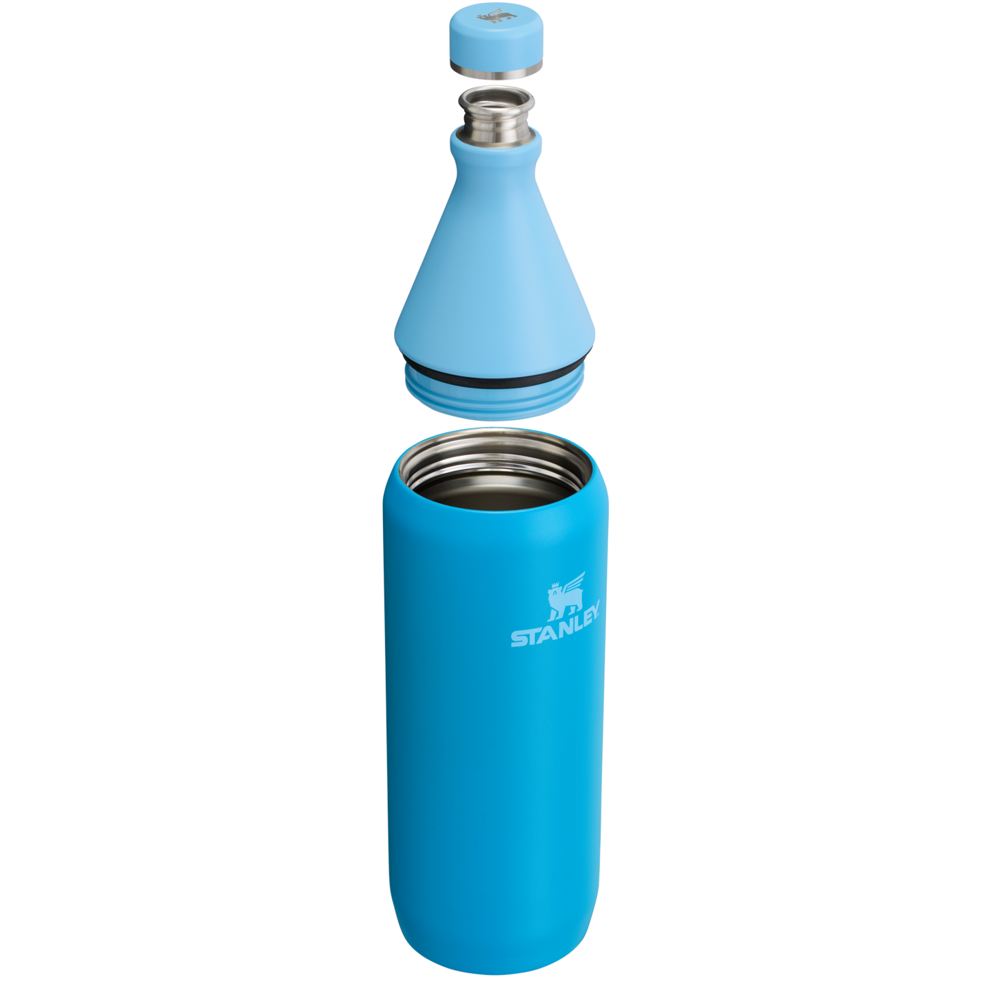 Stanley Leak Proof 34 OZ All Day Slim Bottle with removable collar in Azure