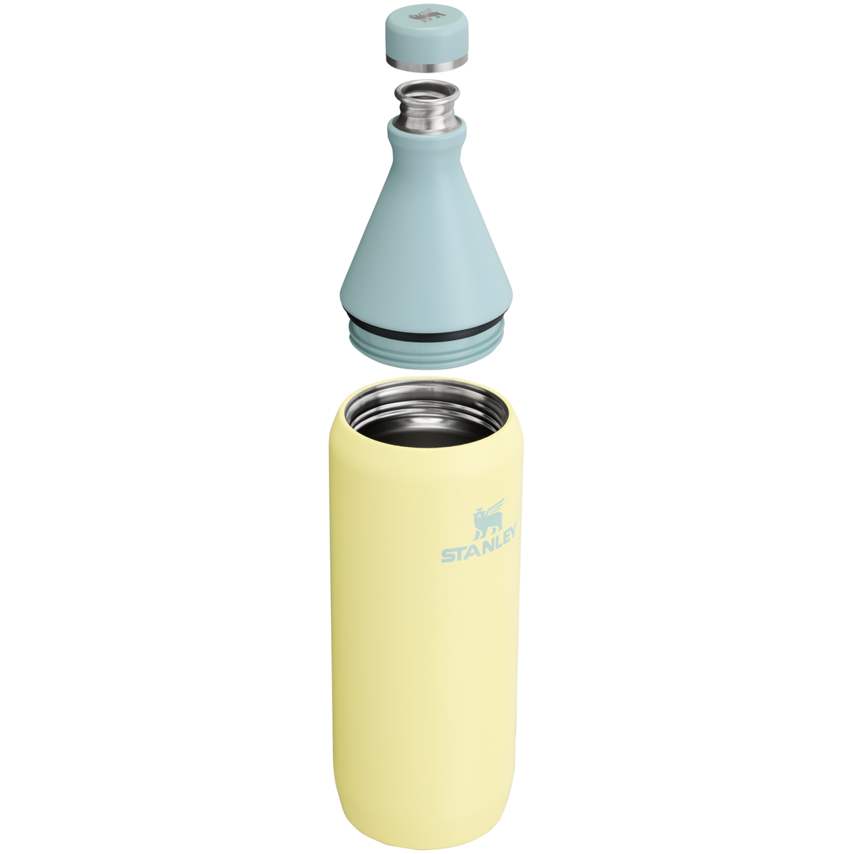 Stanley Leak Proof 34 OZ All Day Slim Bottle with removable collar in Pomelo