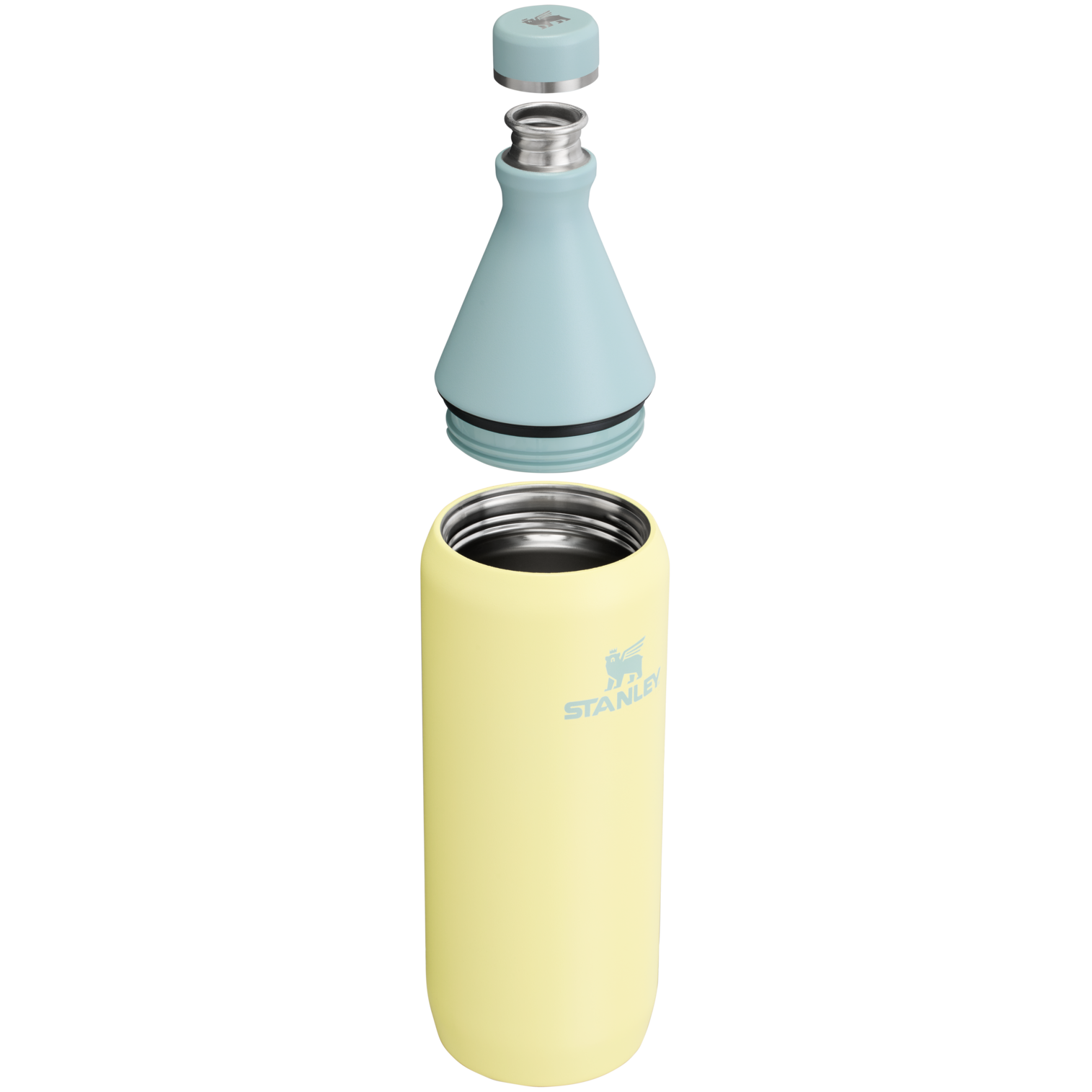 Stanley Leak Proof 34 OZ All Day Slim Bottle with removable collar in Pomelo