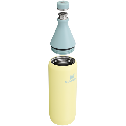 Stanley Leak Proof 34 OZ All Day Slim Bottle with removable collar in Pomelo