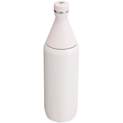 Stanley Leak Proof 34 OZ All Day Slim Bottle with removable collar in Rose Quartz Gloss