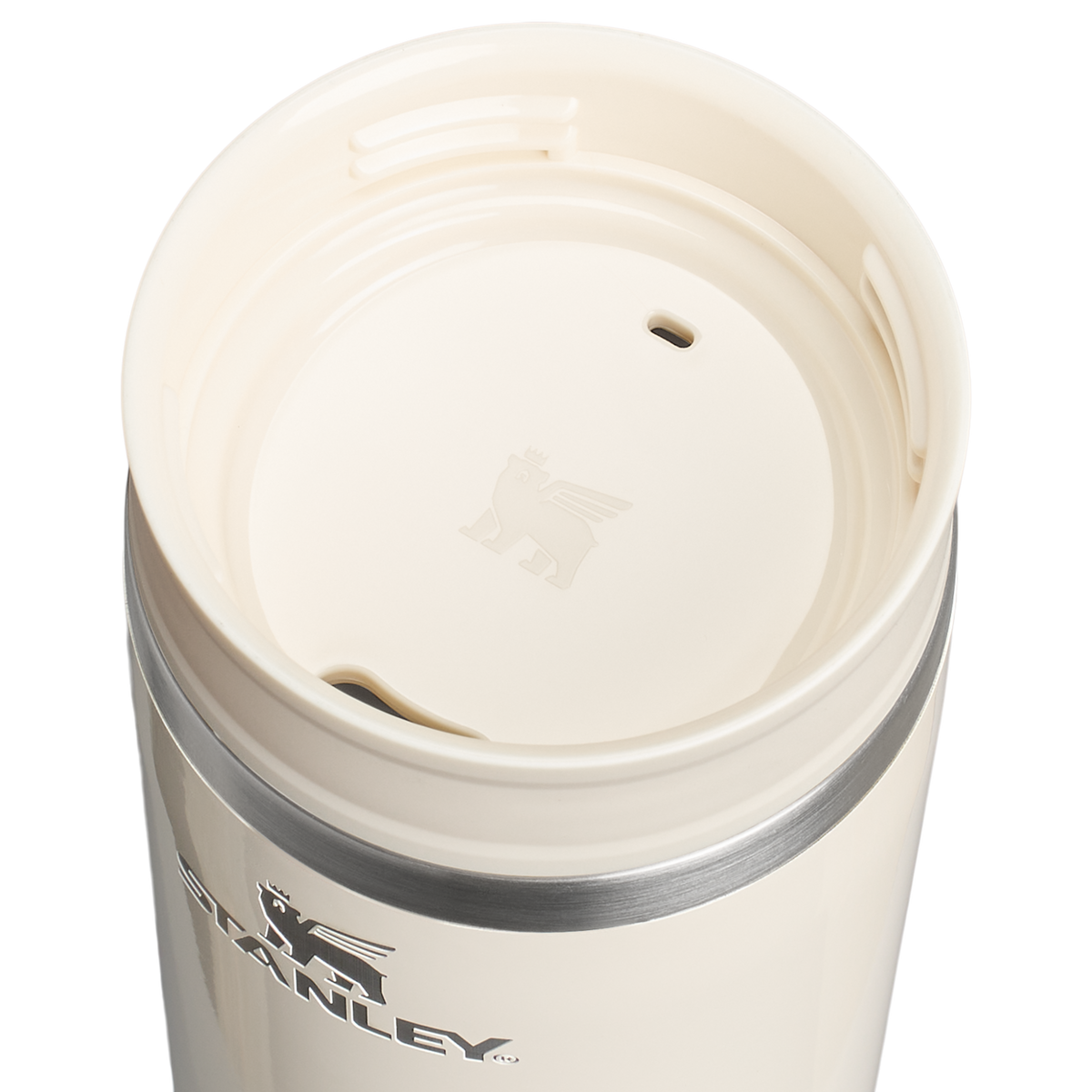 Stanley 16 Oz Cafe To-Go Travel Mug In Cream White