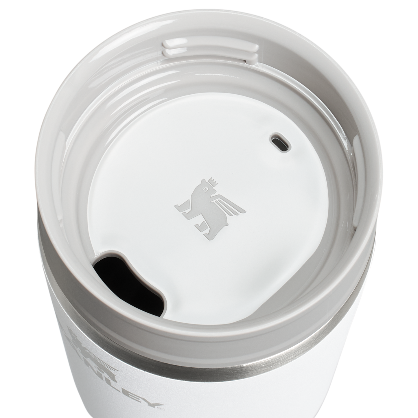 Stanley 16 OZ Cafe-To-Go Insulated Travel Mug in Frost White