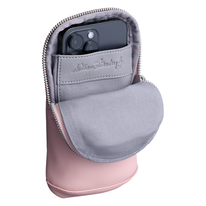 The Stanley Cross Bottle Max Phone Keys Wallet Case In Rose Quartz Pink