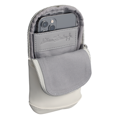 The Stanley Cross Bottle Midi Phone Keys Wallet Case In Cream White