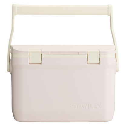 The Easy-Carry Outdoor Cooler 16QT in Rose Quartz Pink
