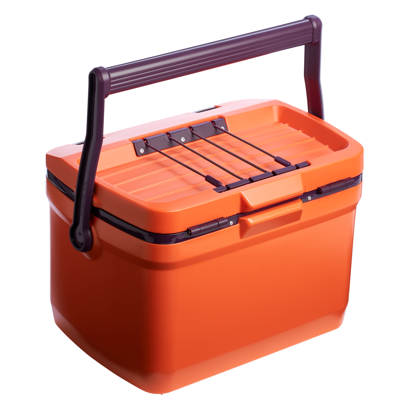 The Stanley Easy-Carry Outdoor Hard Cooler 16 QT In Tigerlily Plum