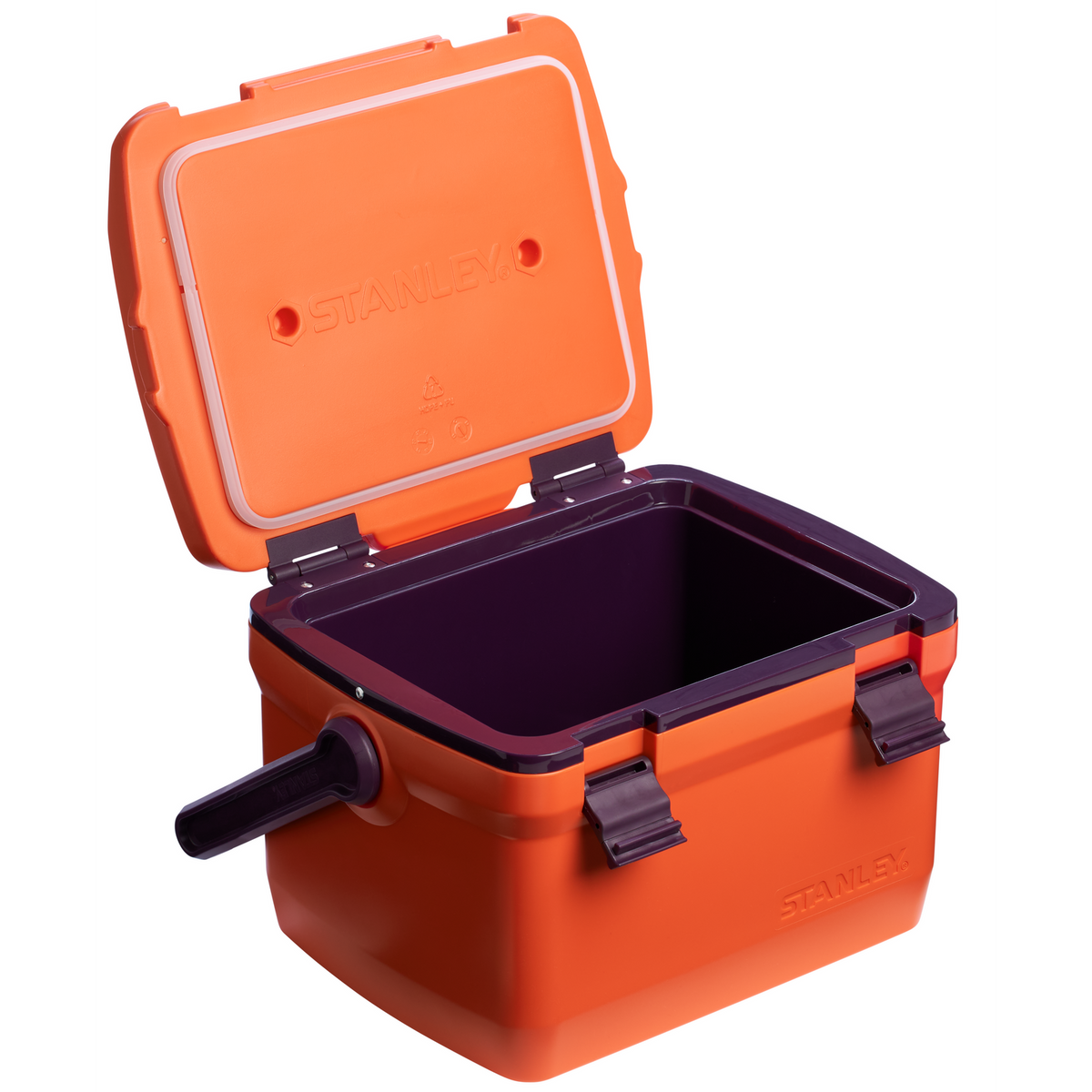 The Stanley Easy-Carry Outdoor Hard Cooler 16 QT In Tigerlily Plum