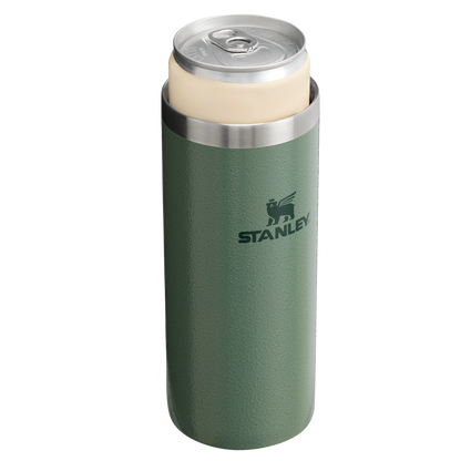 Stanley 10 OZ Everyday Slim Can Cooler Cup In Hammertone Green