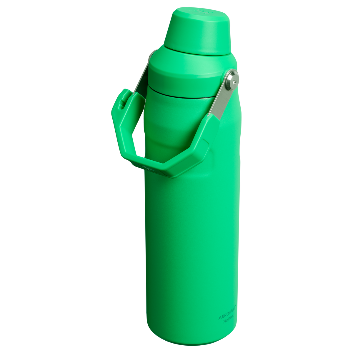 Stanley IceFlow Water Bottle with Fast Flow Lid 24 OZ In Meadow Green
