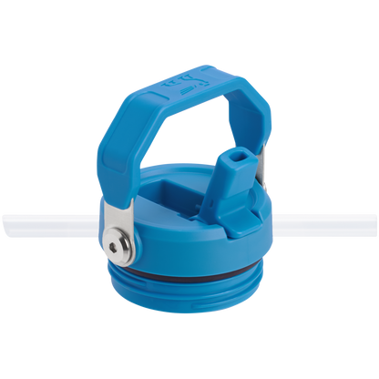 Stanley IceFlow Aerolight stainless steel water bottle in Azure with Flip Straw
