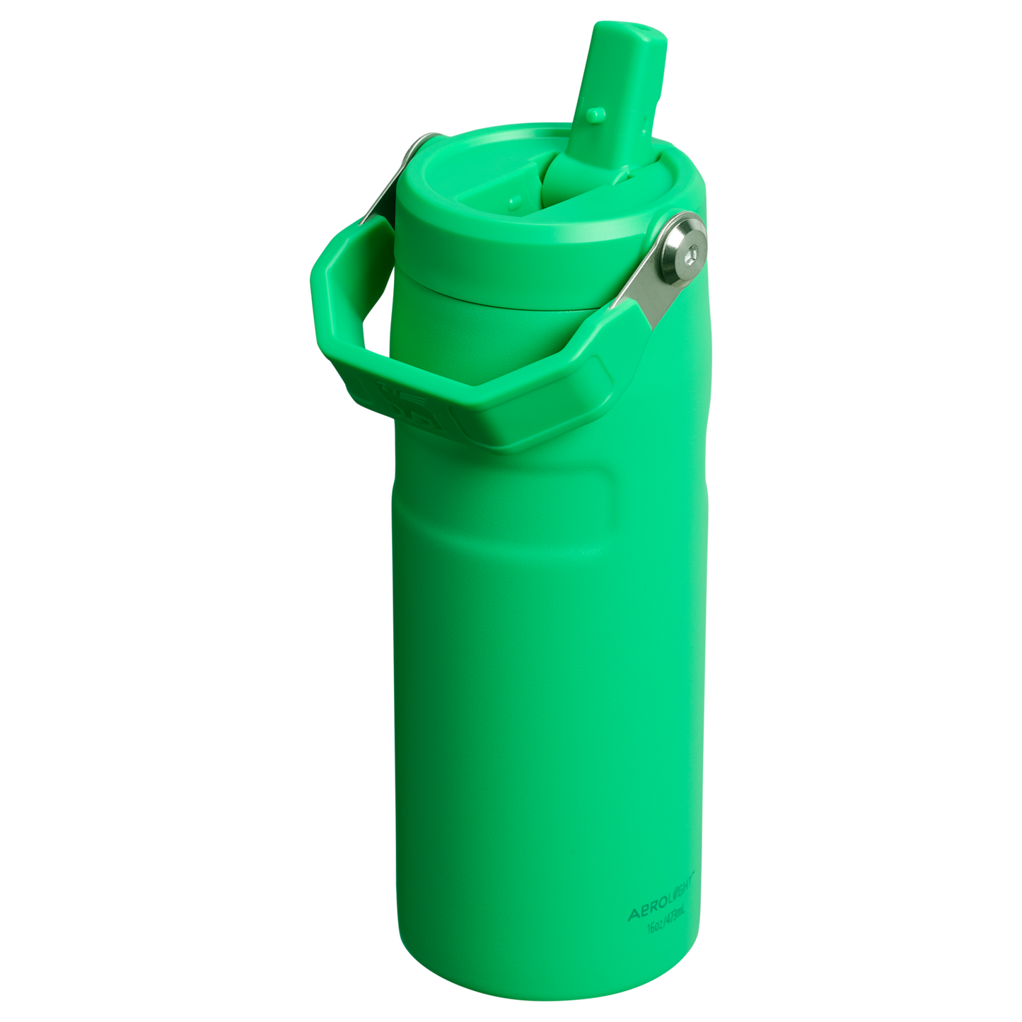 Stanley 16 OZ IceFlow Aerolight Water Bottle With Flip Straw In Meadow Green