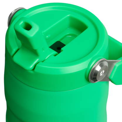 Stanley 16 OZ IceFlow Aerolight Water Bottle With Flip Straw In Meadow Green