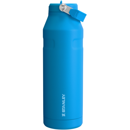 Stanley IceFlow Aerolight stainless steel water bottle in Azure with Flip Straw