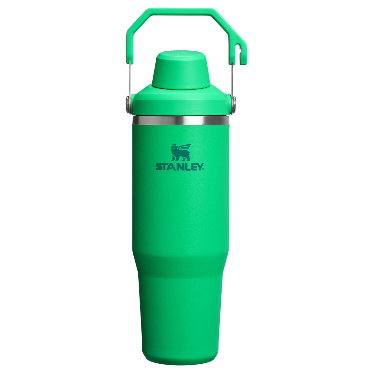 Stanley 30 OZ IceFlow Fast Flow Tumbler In Meadow Green