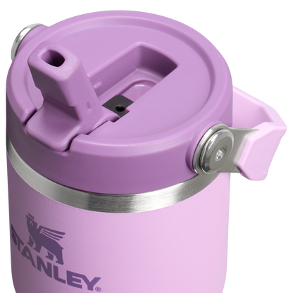 Stanley 14 OZ Ice Flow Flip Straw Insulated Tumbler In Lilac Purple