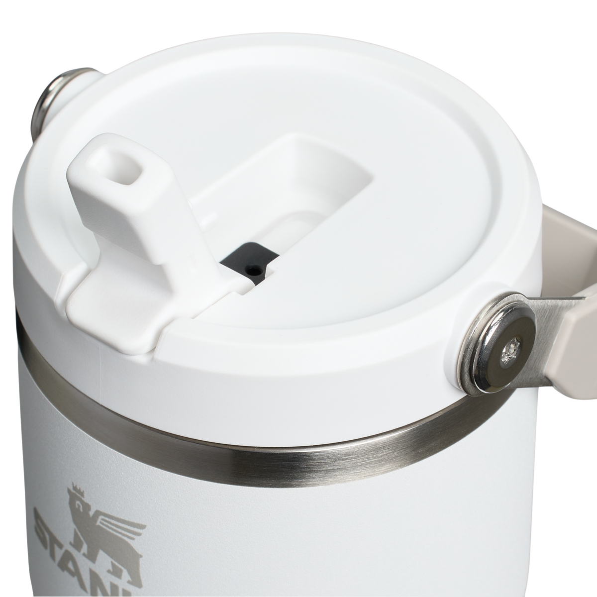 Stanley 20 OZ ProTour Flip Straw Tumbler Cup In Frost White