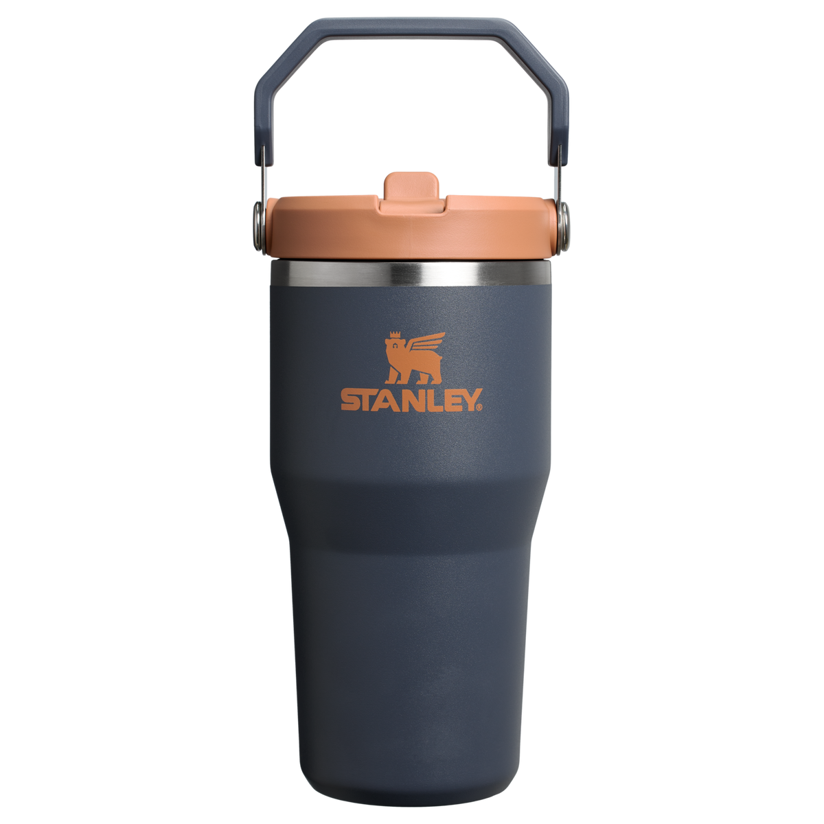 Stanley 20 OZ IceFlow Flip Straw Insulated Tumbler In Twilight Blue