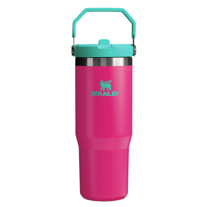 Stanley IceFlow Flip Straw Insulated Tumbler 30OZ In Passion Pink