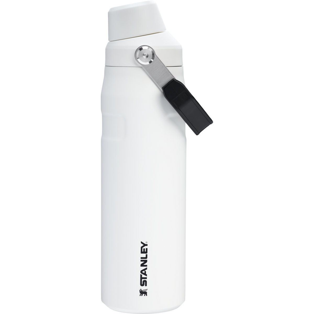 Stanley IceFlow Water Bottle with Fast Flow Lid 24 OZ In Chalk White