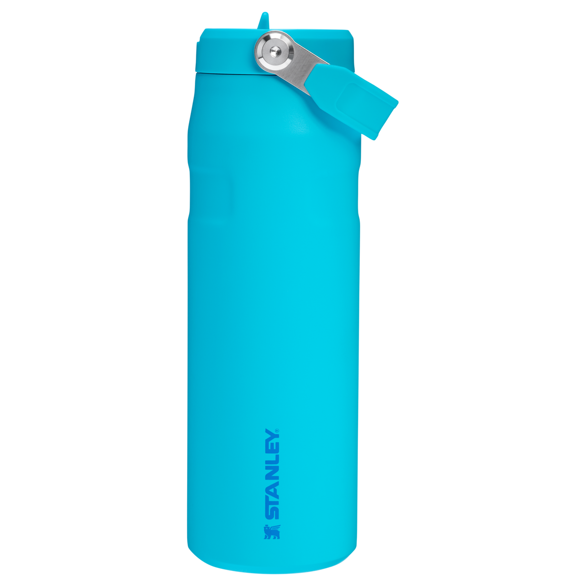 Stanley 24 oz IceFlow Aerolight Water Bottle WIth A Flip Straw In Splash Blue