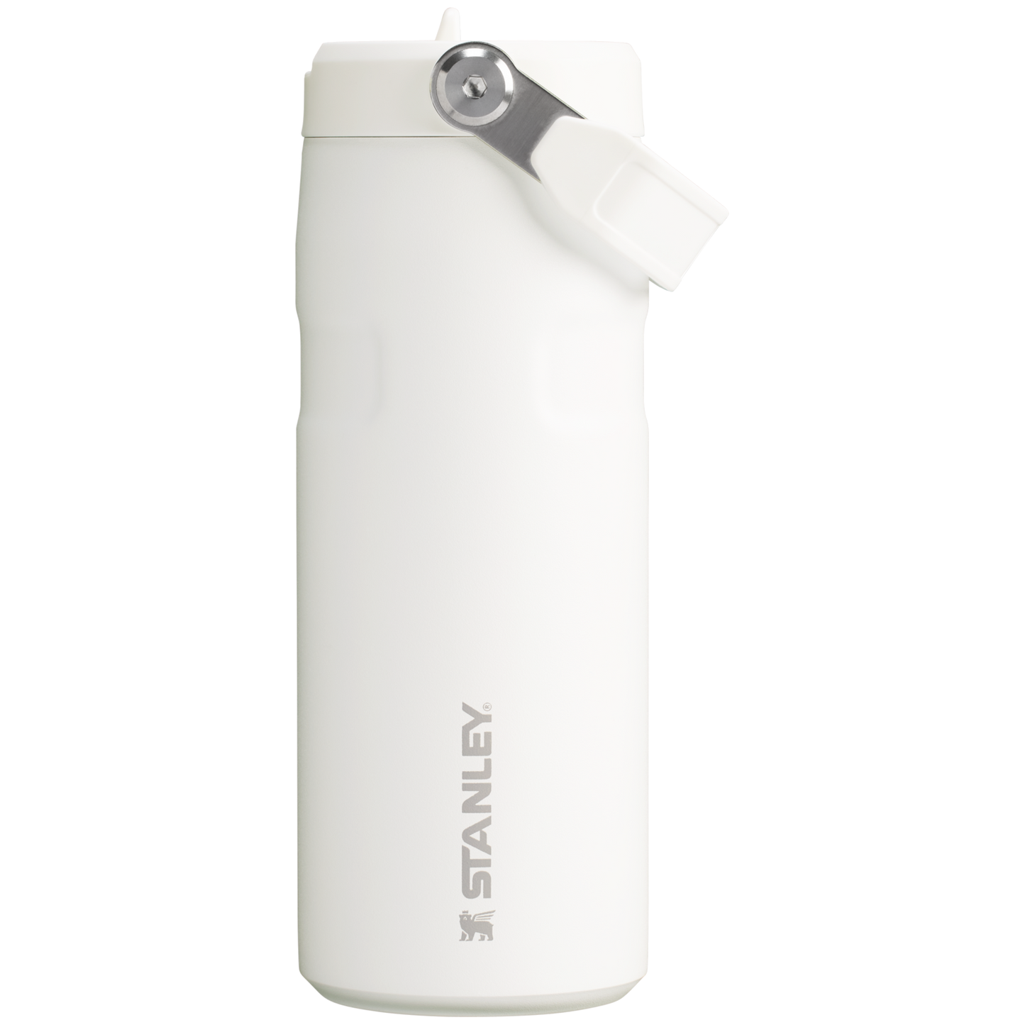 Stanley IceFlow Aerolight stainless steel water bottle in Frost with Flip Straw