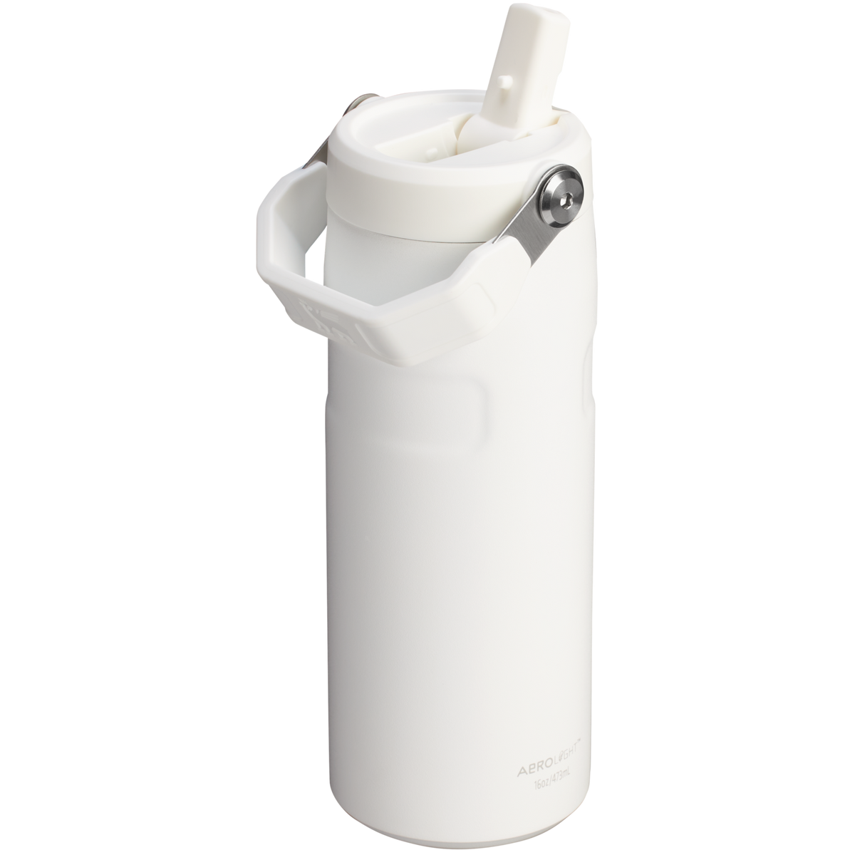 Stanley IceFlow Aerolight stainless steel water bottle in Frost with Flip Straw