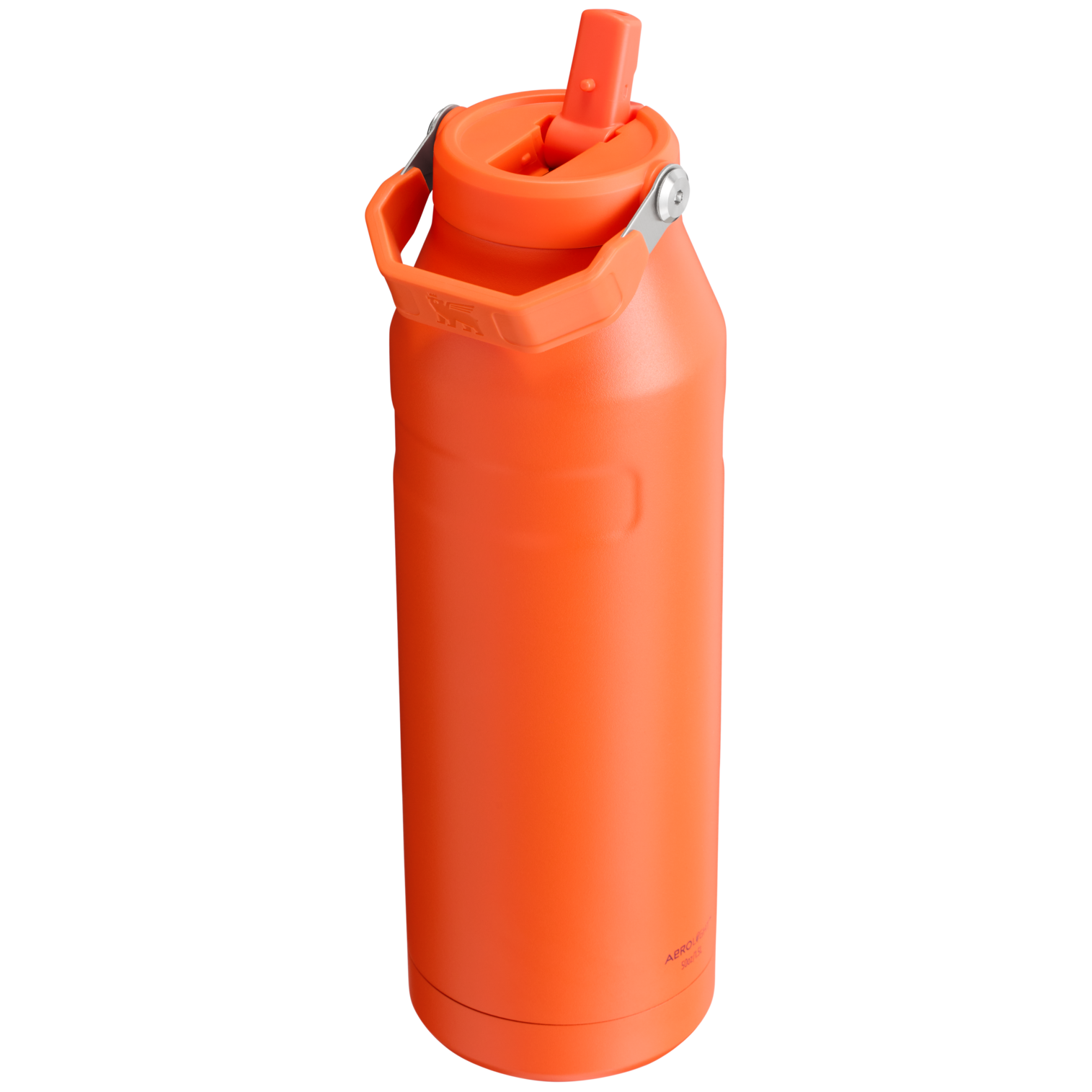 Stanley IceFlow Aerolight stainless steel water bottle in Tigerlily plum with Flip Straw