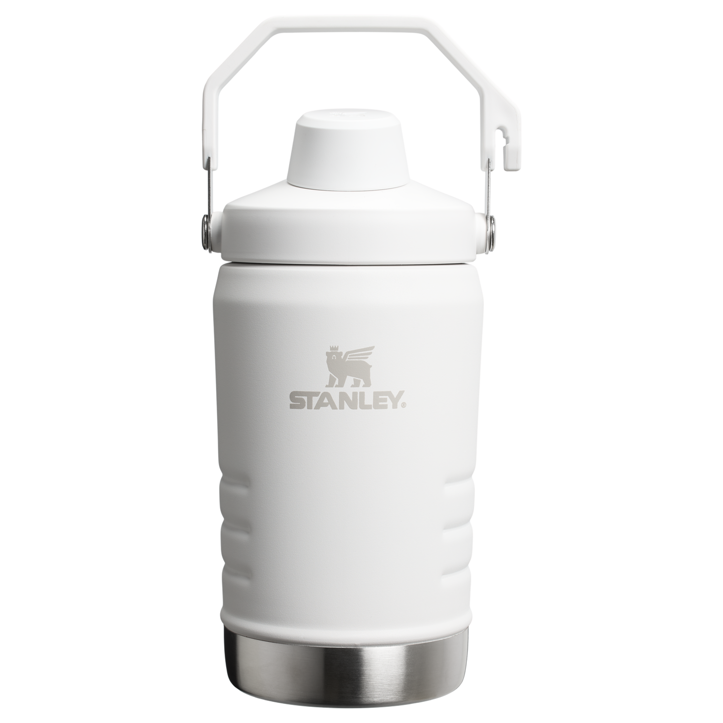 Stanley 40 OZ IceFlow Fast Flow Water Jug In Frost White