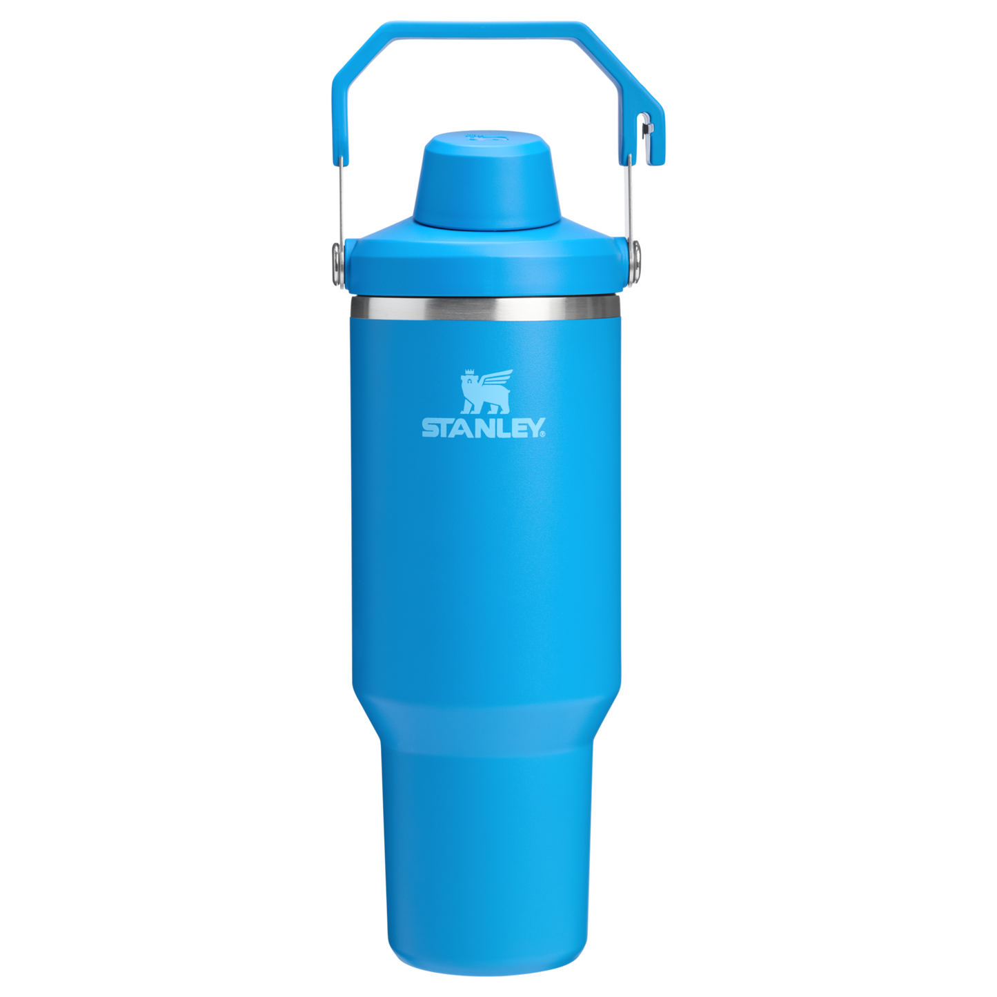 Stanley 40 OZ Ice Flow Fast Flow Insulated Tumbler In Azure Blue