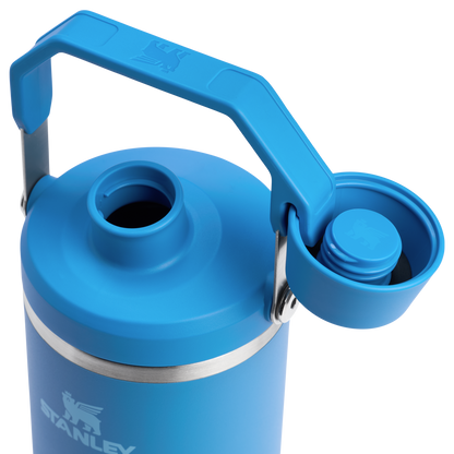 Stanley 40 OZ Ice Flow Fast Flow Insulated Tumbler In Azure Blue