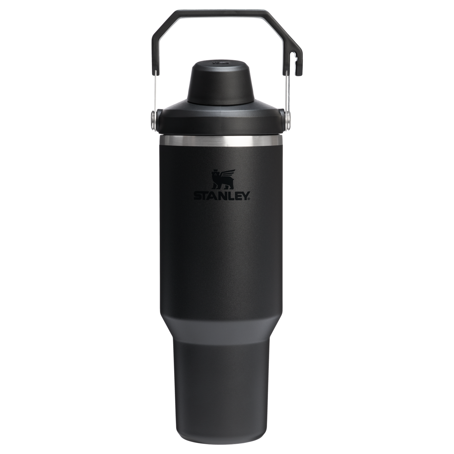 Stanley 40 OZ Ice Flow Fast Flow Insulated Tumbler In Black