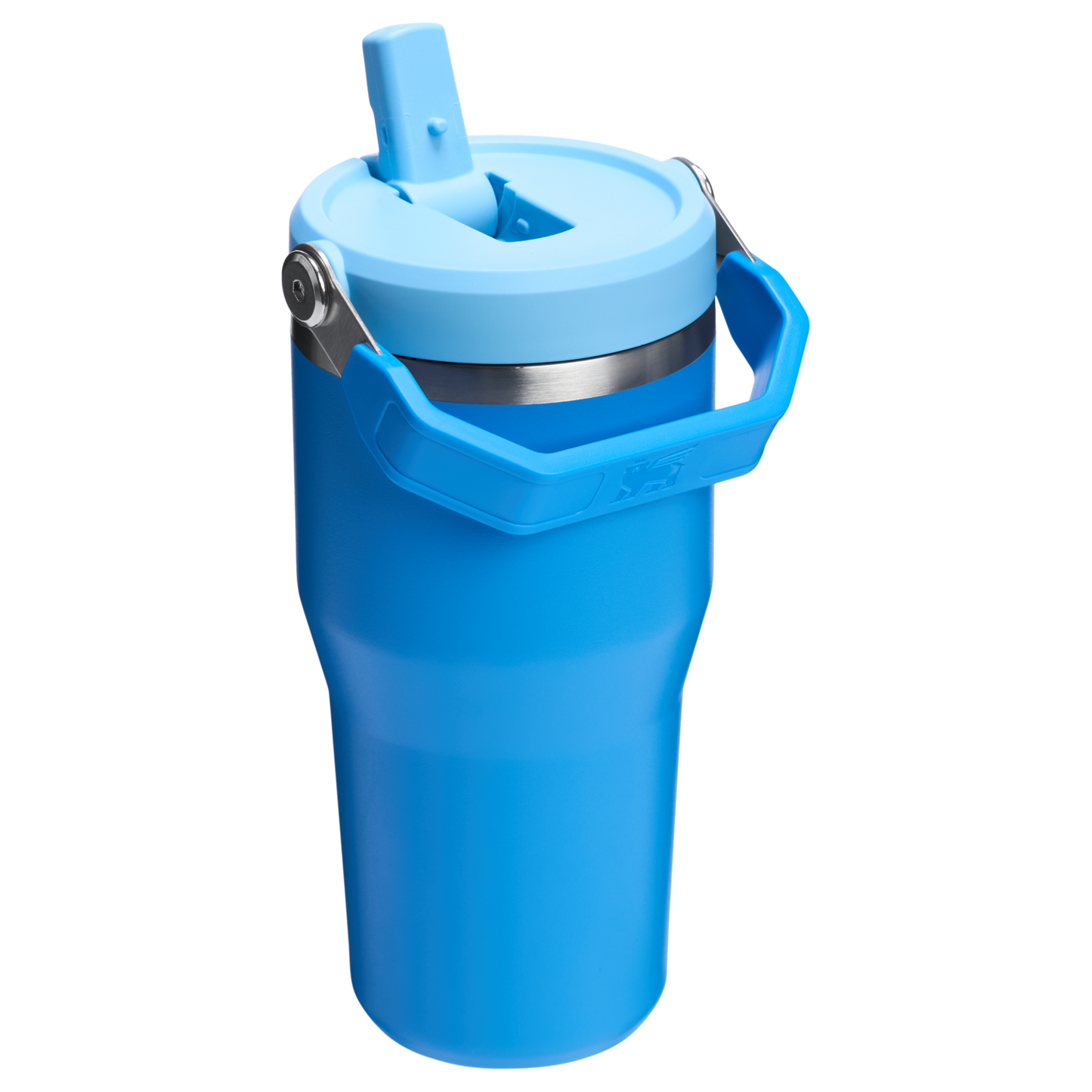 Stanley 20 OZ IceFlow Flip Straw Insulated Tumbler In Azure Blue