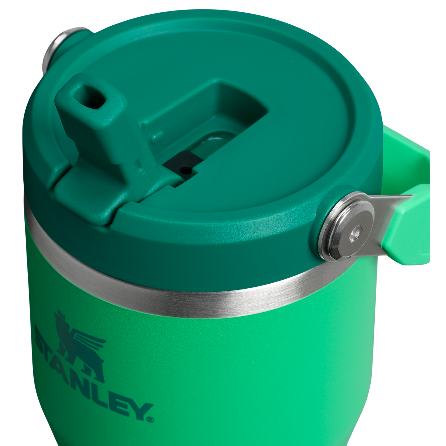 Stanley 20 Oz IceFlow Flip Straw Tumbler In Meadown Green