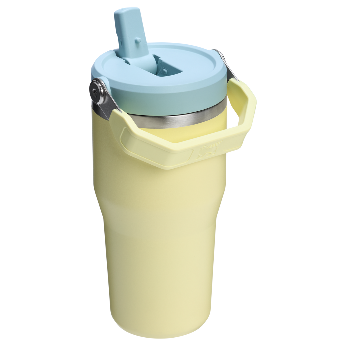Stanley 20 OZ IceFlow Flip Straw Insulated Tumbler In Pomelo Yellow