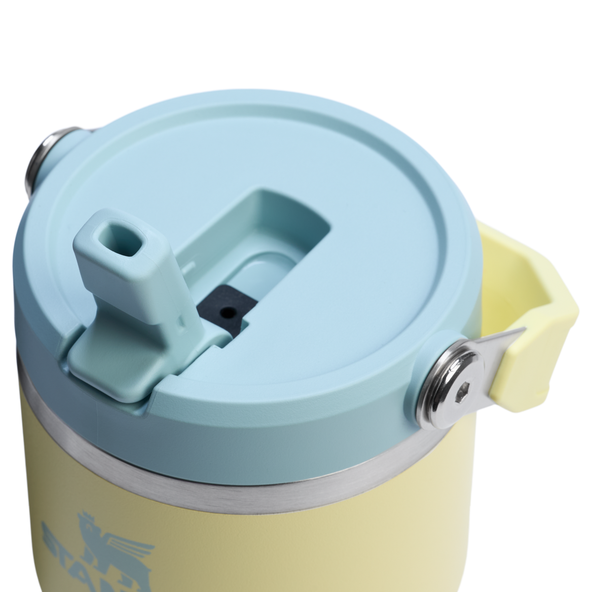 Stanley 20 OZ IceFlow Flip Straw Insulated Tumbler In Pomelo Yellow