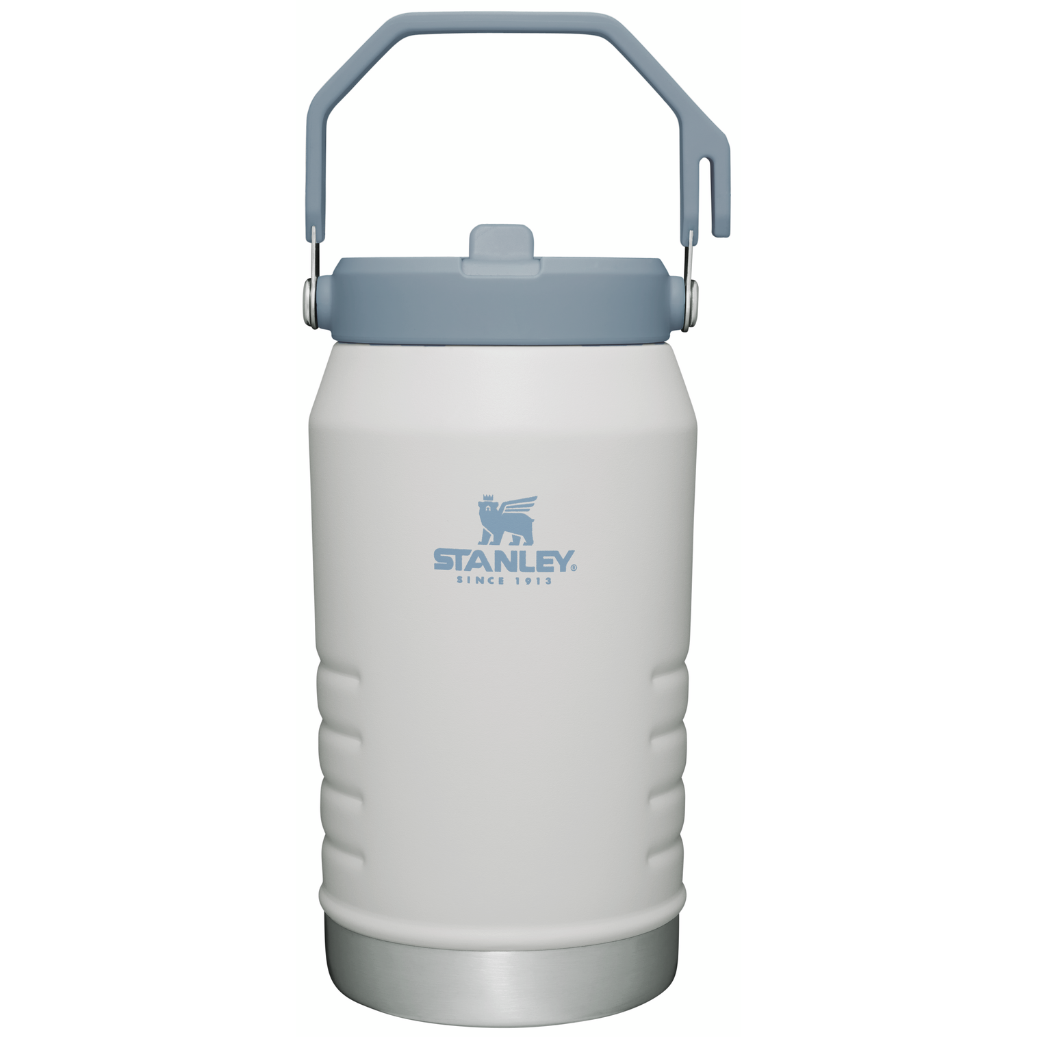 Stanley IceFlow 64 oz Stainless Steel Tumbler in Fog with flip straw lid