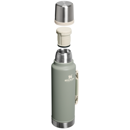Stanley Legendary Classic Vacuum Bottle 1.5 QT In Sage Grey Green