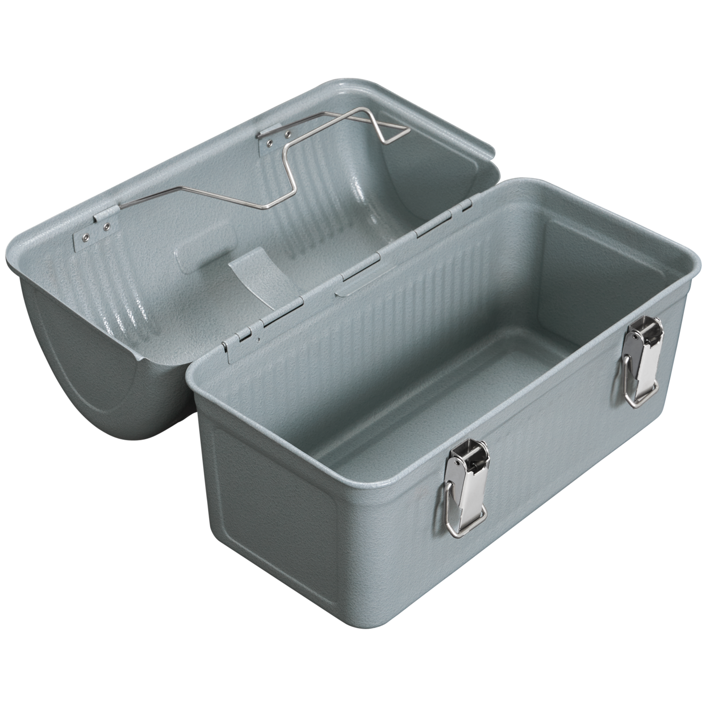 Stanley Legendary Classic Metal Lunch Box 10 QT In Hammertone Silver