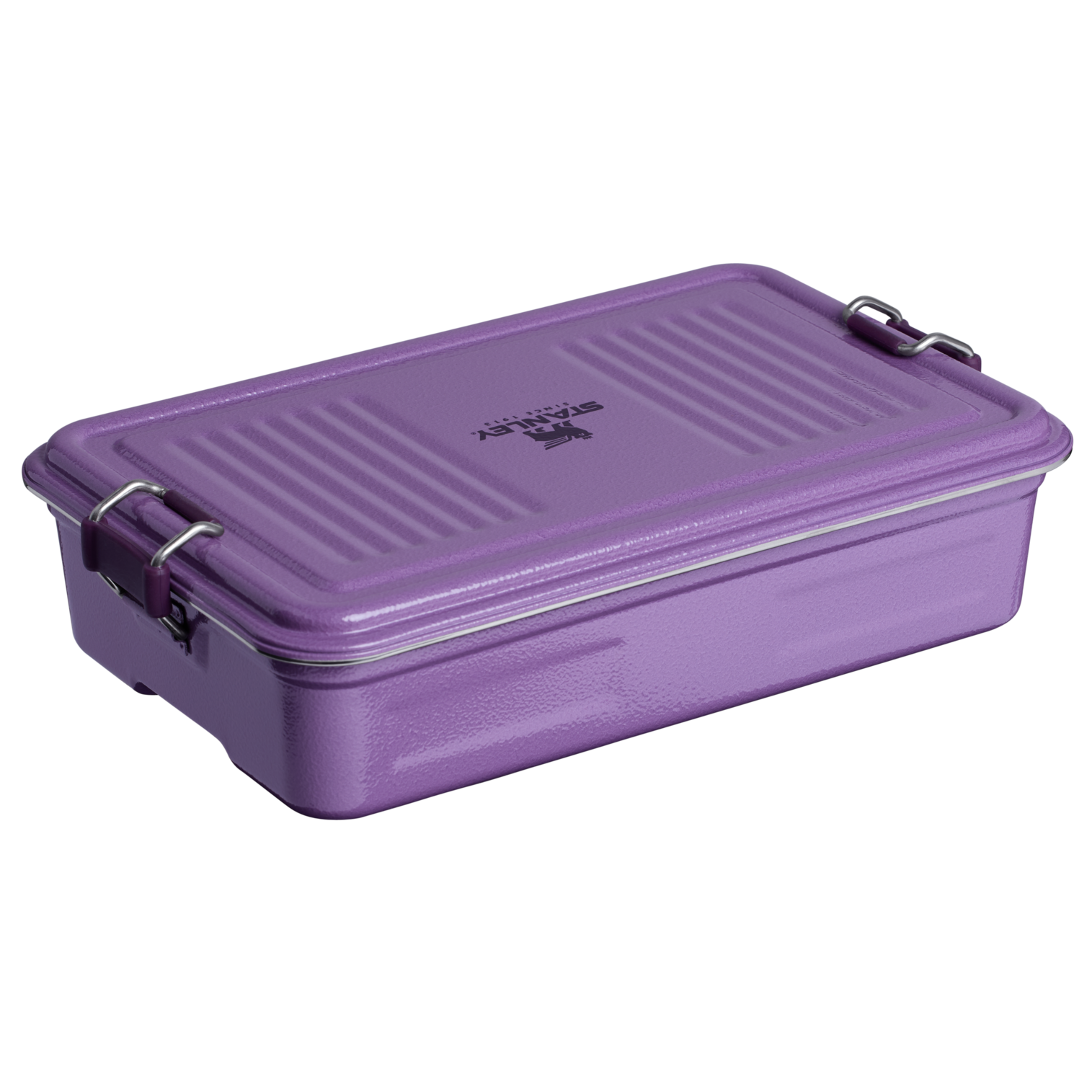 The Stanley Legendary Useful Box 2.1 QT In Hammertone Lilac Purple