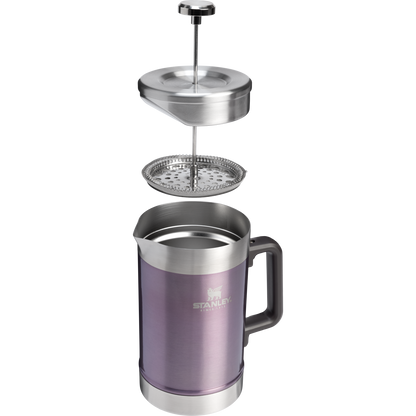 Stanley Stay-Hot French Press 48 OZ In Wisteria Shine Purple