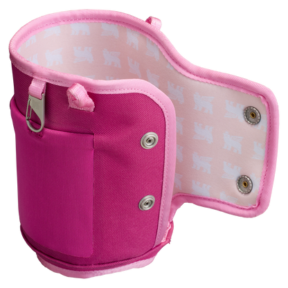 Stanley Carry-All 40 oz Quencher with Detachable Crossbody Straps in Fuchsia