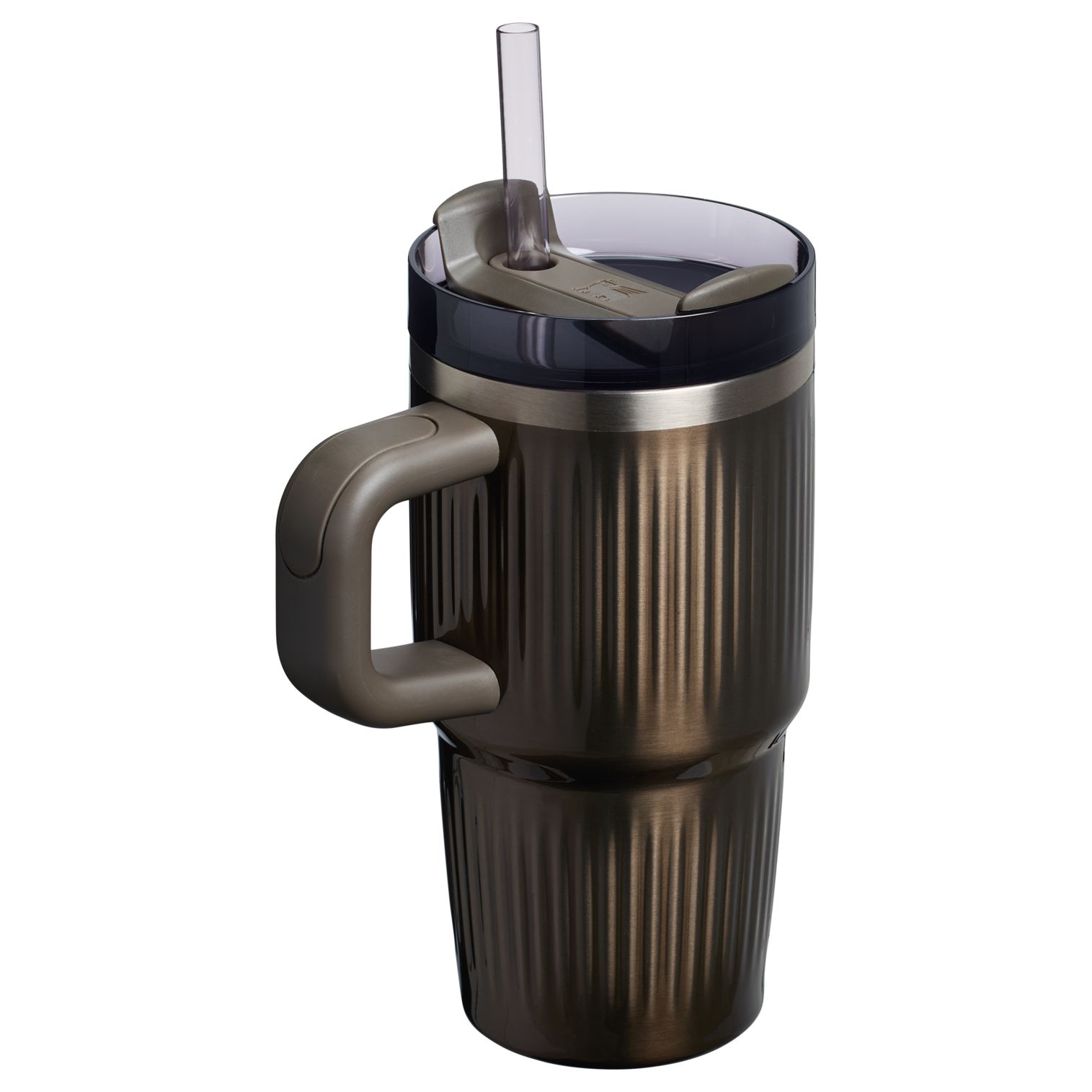 Stanley 20 OZ Quencher Fluted Insulate Tumbler In Gunmetal