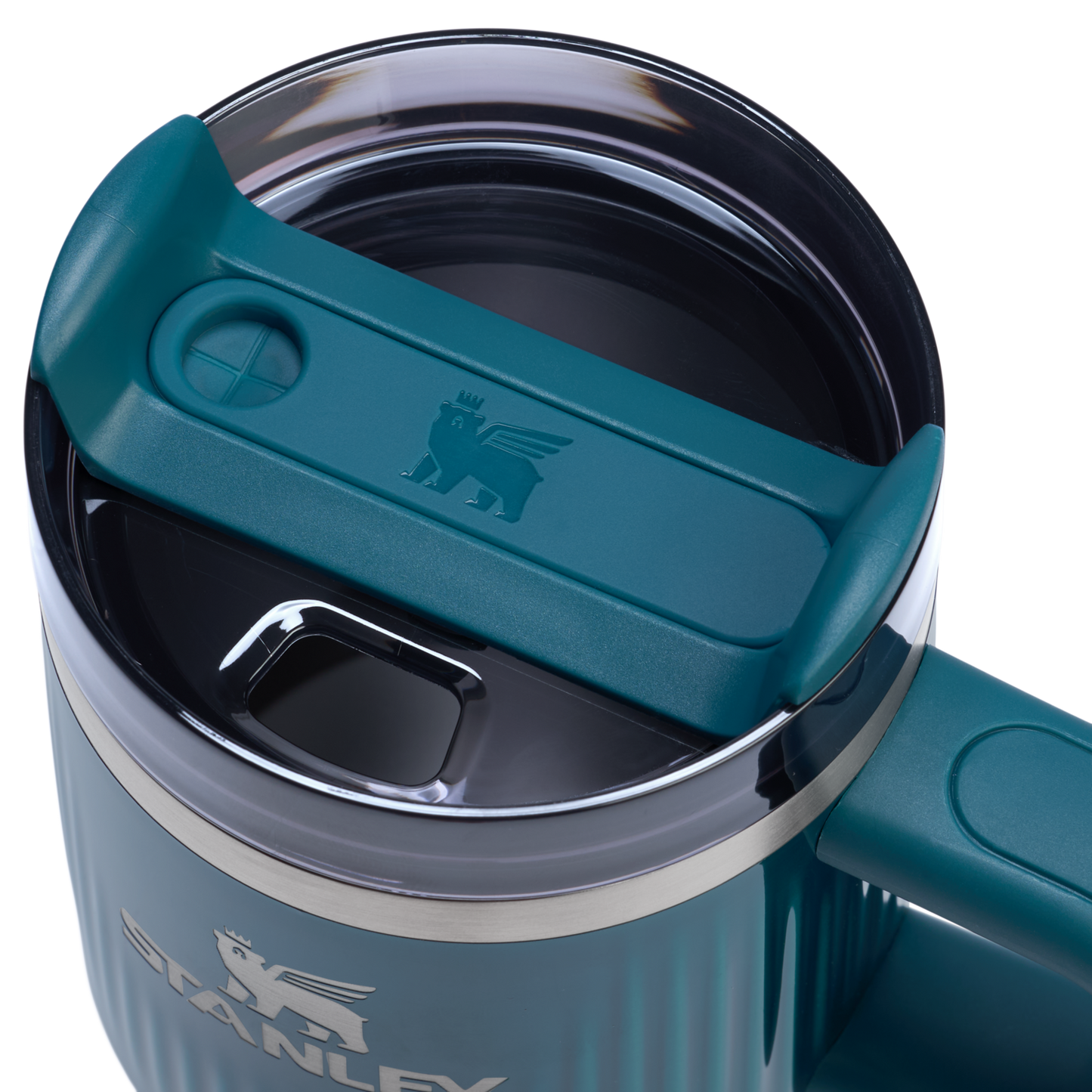 Stanley 20 OZ Quencher Fluted Insulate Tumbler In Marina Blue