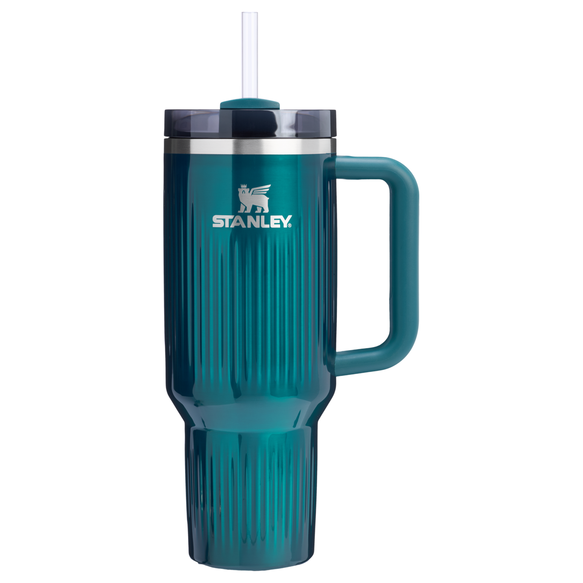 Stanley 40 OZ Quencher Fluted Insulate Tumbler In Marina Blue