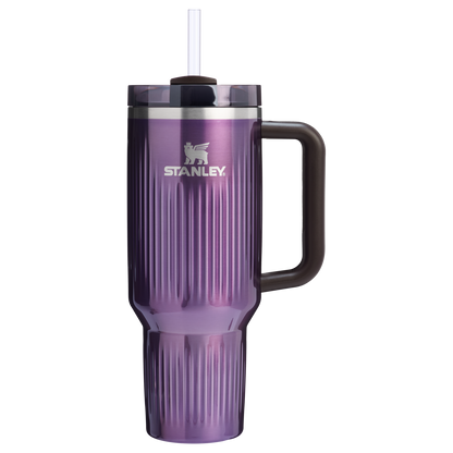 Stanley 40 OZ Quencher Fluted Insulate Tumbler In Wisteria Purple