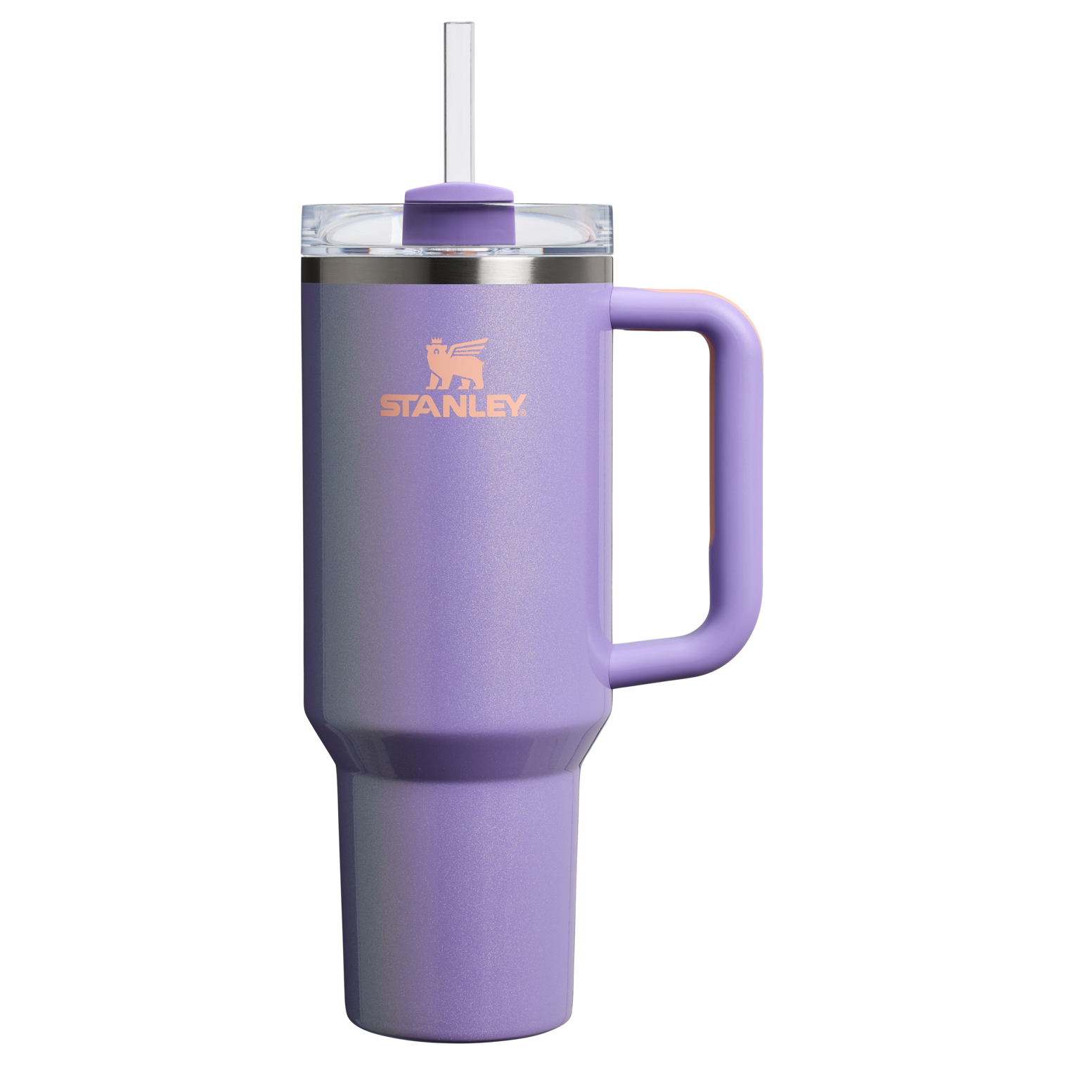 Stanley 40 OZ New Frequency Quencher Insulated Tumbler Cup In Periwinkle Shimmer Purple