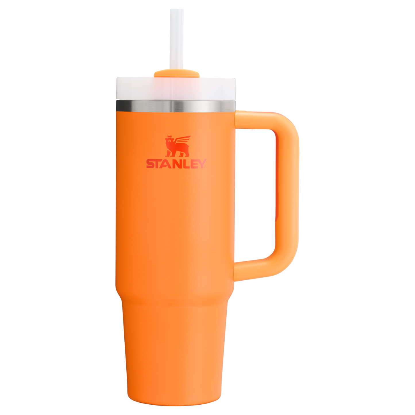 Stanley Quencher H2.O FlowState Insulated Tumbler 30 OZ Cup In Goldenrod Orange