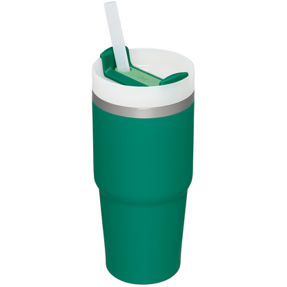 Stanley 14 OZ Quencher FlowState Insulated Tumbler In Alpine Green