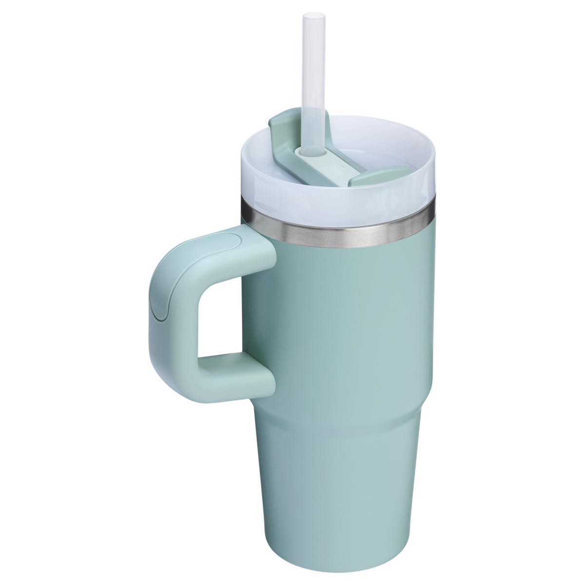 Stanley Quencher H2.O FlowState Tumbler Cup 14OZ In Seafoam Blue